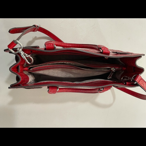 Michael Kors Handbag - Red Alligator Leather Skin - Picture 5 of 7